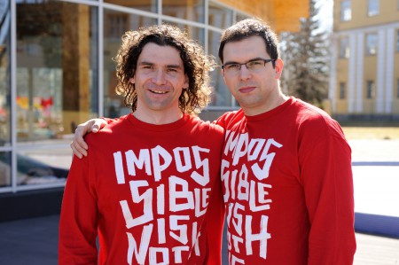 Petr Gregor (*1973) a Lukáš Harnol (*1984) - VC Brunátlu 2012